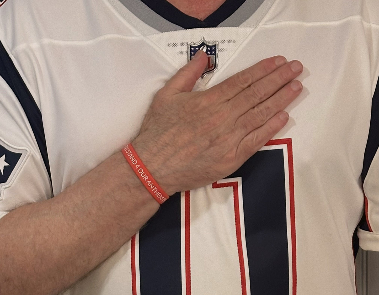 "I Stand 4 Our Anthem" Wristband